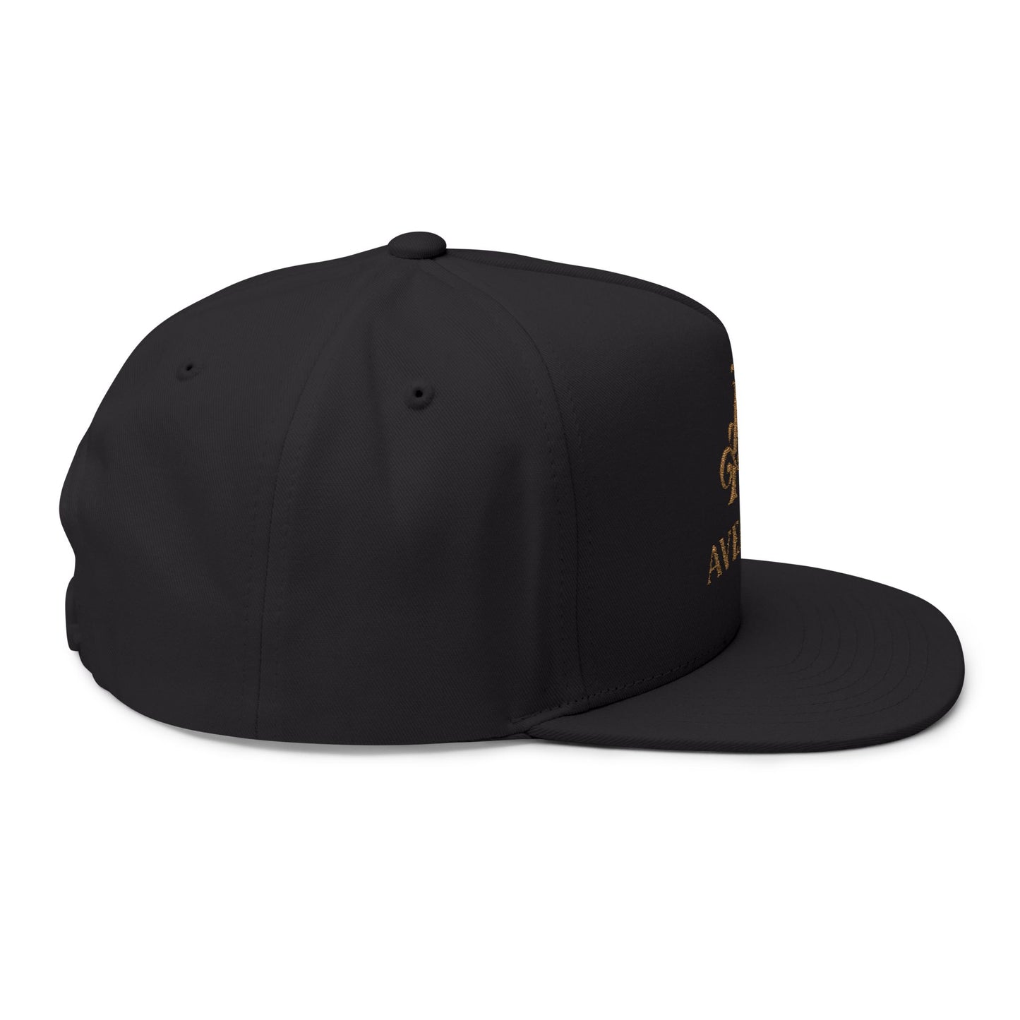 Avenoir - Stylish Embroidered Flat Bill Cap