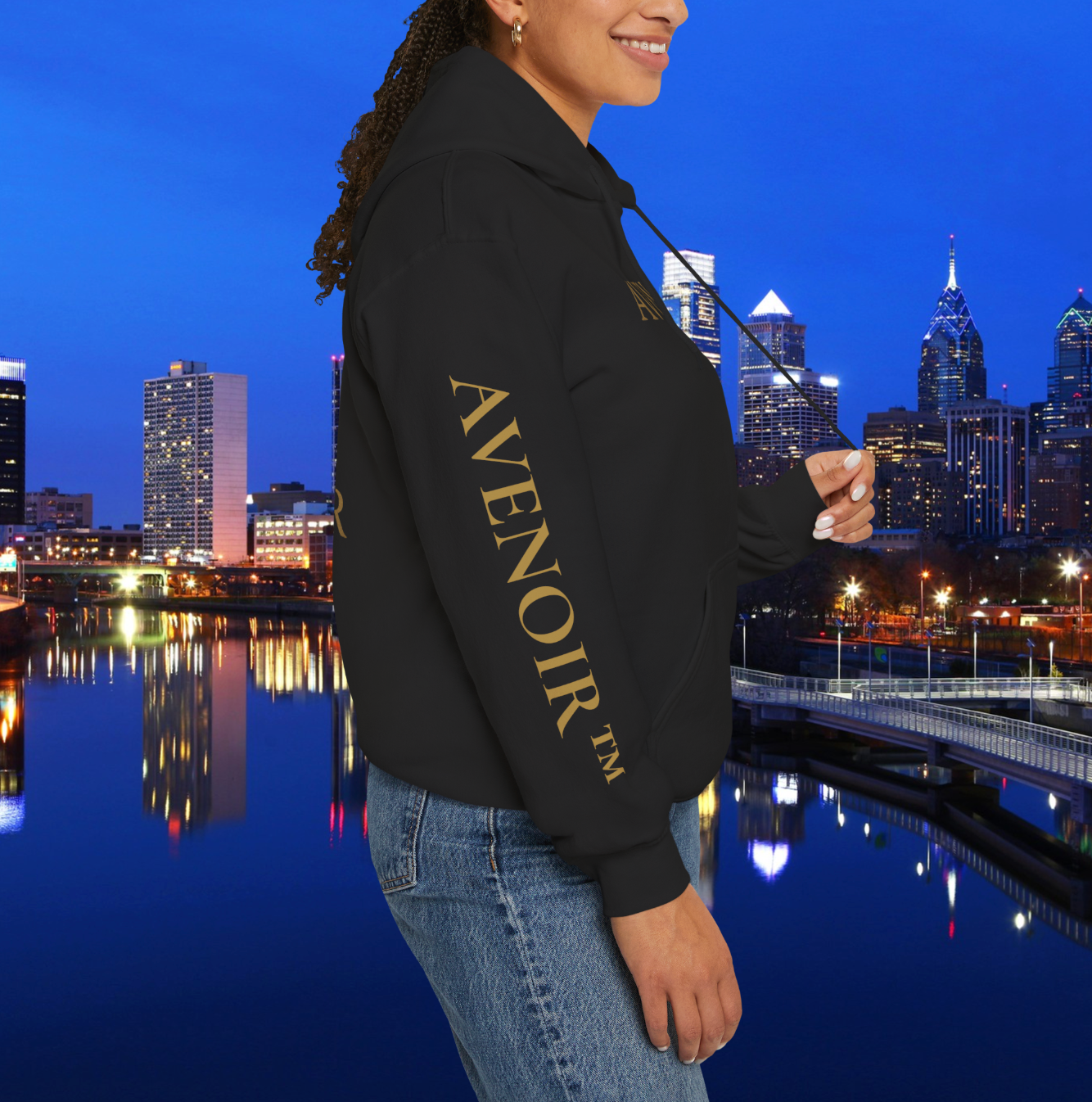 Drop 001 - "Philly Edition" Avenoir - Unisex Hooded Sweatshirt