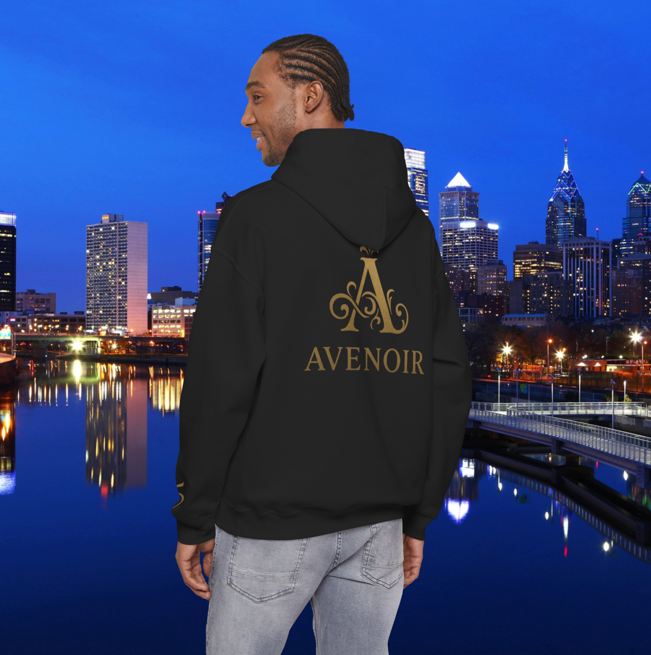 Drop 001 - "Philly Edition" Avenoir - Unisex Hooded Sweatshirt