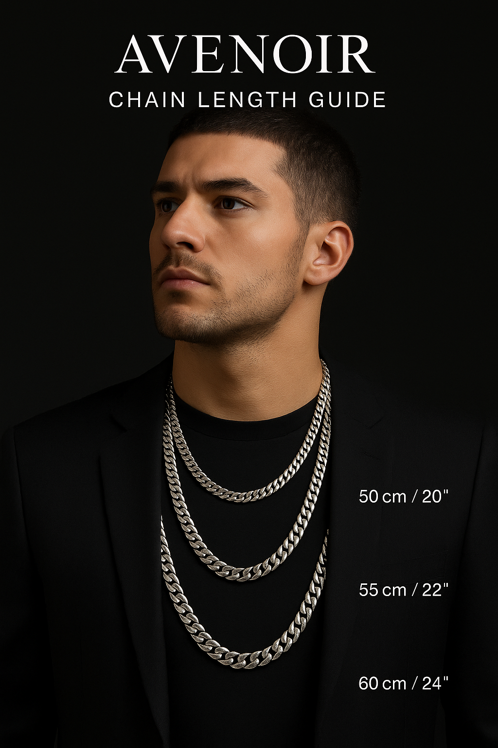 Avenoir Gold Cuban Link Chain – 316L Stainless Steel
